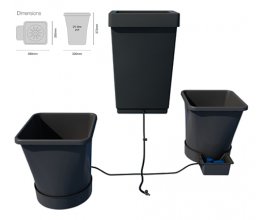 Autopot 1Pot XL Module s 2 květináči, včetně 47L plastové nádrže