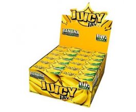 Papírky Juicy Jay's Rolls, Banán, 5m v balen |, box 24ks