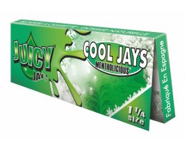 Juicy Jay's ochucené krátké papírky, Cool Menthol, 32ks/bal.