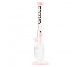 Skleněný bong Grace Glass Limited Edition Pink Barrel Bong, růžový, 42cm