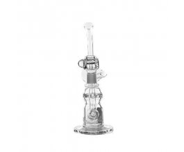 Skleněný bong Pure Glass 12" Infinity Recycler Tidabber