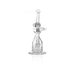 Skleněný bong Pure Glass Infinity Recycler 2 8"